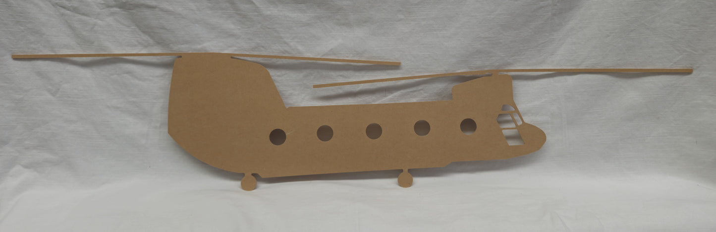 Chinook Helicopter Silhouette