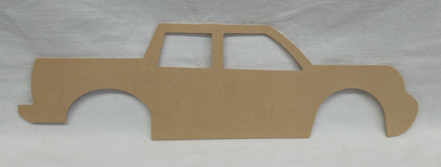 Double Cab Ute Silhouette