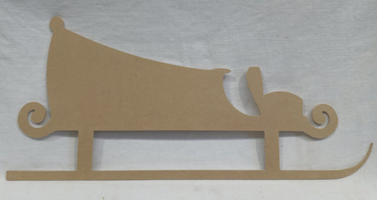 Santa Sleigh Decoration