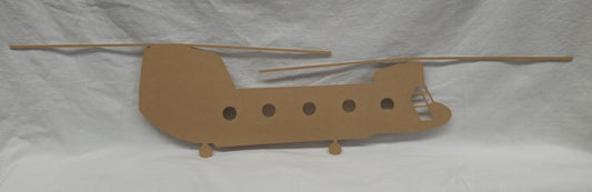 Chinook Helicopter Silhouette