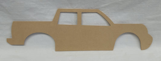Double Cab Ute Silhouette