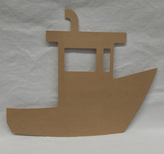 Tug Boat Silhouette